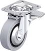 Blickle L-POEV 100KAD-ST-SG-FA Plaatstalen zwenkwiel Wieldiameter: 100 mm Draagvermogen (max.): 200 kg 1 stuk(s)