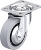 Blickle L-POEV 100XKA-SG-FA Plaatstalen zwenkwiel Wieldiameter: 100 mm Draagvermogen (max.): 200 kg 1 stuk(s)