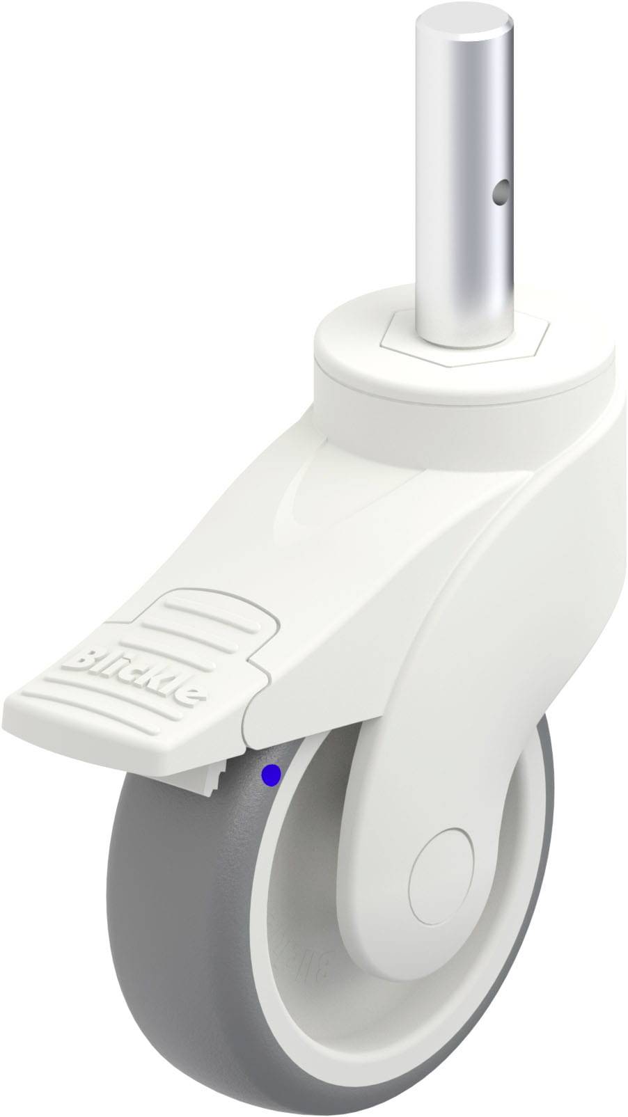 Blickle LWKX-TPA 101G-FI-ZAX51 Kunststog zwenkwiel Wieldiameter: 100 mm Draagvermogen (max.): 100 kg 1 stuk(s)