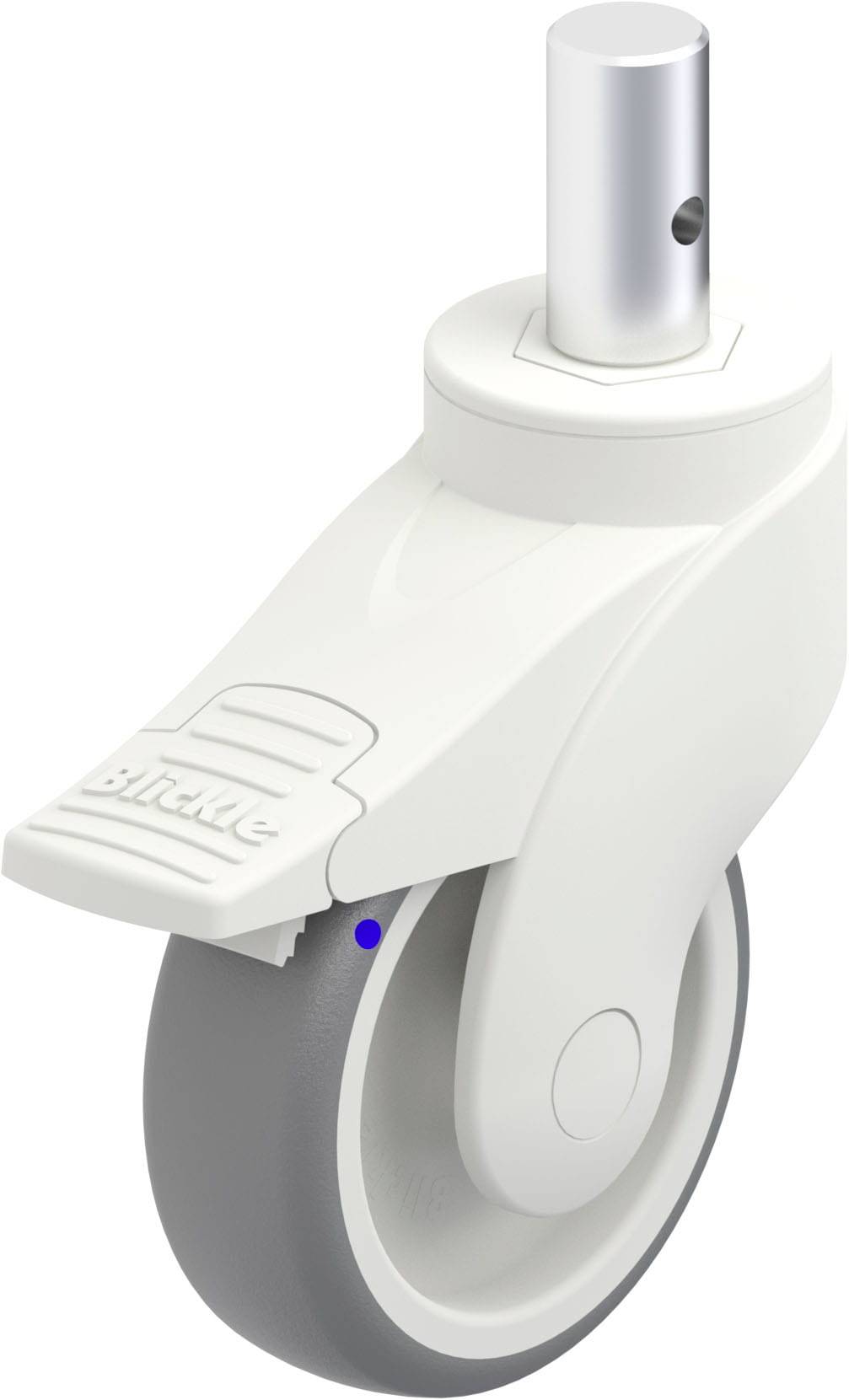 Blickle LWKX-TPA 101G-FI-ZAX55 Kunststog zwenkwiel Wieldiameter: 100 mm Draagvermogen (max.): 100 kg 1 stuk(s)
