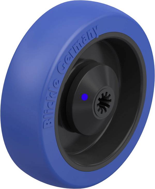 Blickle POBS 125/8XKA Wiel met hoog draagvermogen Wieldiameter: 125 mm Draagvermogen (max.): 250 kg 1 stuk(s)