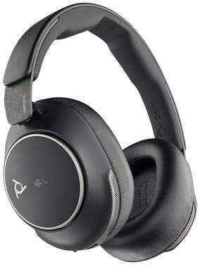 Poly Voyager Surround 80 UC Microsoft Teams-gecertificeerde USB-C-headset + USB-C/A-adapter