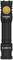 Zwarte zaklamp met gele knop, merk 'Armytek Partner C2'. Robuust ontwerp, compact en functioneel voor buitenactiviteiten.