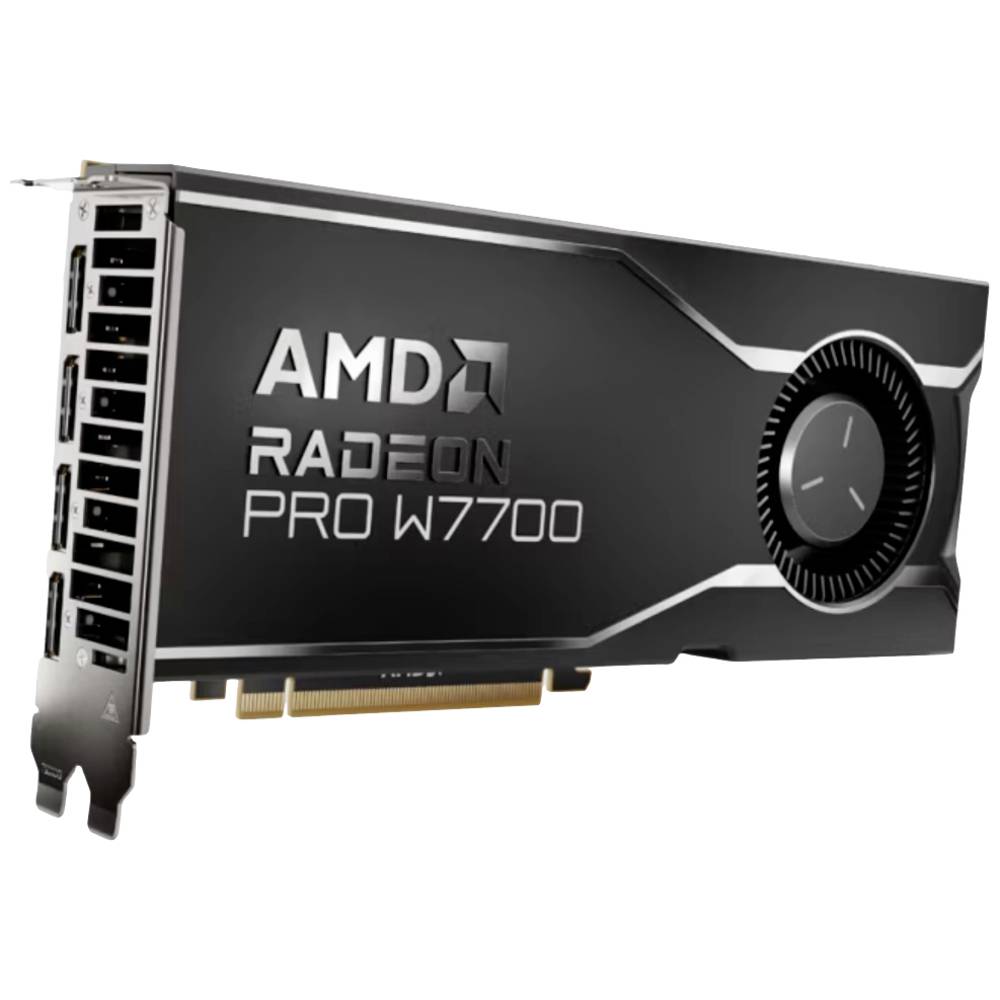 AMD Radeon Pro W7700 Videokaart 16 GB GDDR6-RAM PCIe x16 DisplayPort