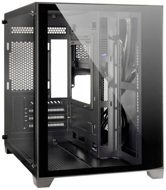 Inter-Tech C-501 Aspect Midi-tower Gaming-behuizing  Zwart