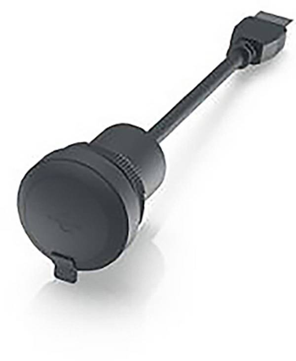 RAFI RAMO 22 F 1.10.099.002/0011 RAMO 22 F, USB, rond, frontring zwart, USB 3.0 type A met kabel 55 cm. Adapter  1 stuk(s)