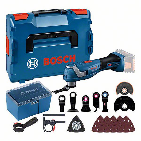 Bosch Professional GOP 18V-34 06018G2002 Multifunctioneel accugereedschap  Zonder accu, Zonder lader, Incl. accessoires, Incl. koffer