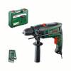 Bosch Groen Klopboormachine UniversalImpact 730 | Incl. Dieptestop, additionele handgreep en 15-delige X-Line set -