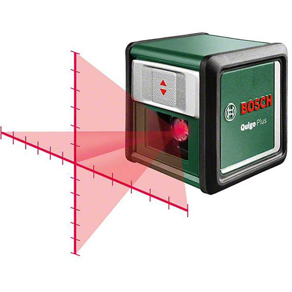 Bosch Quigo Plus - Kruislijnlaser - Inclusief Statief - Richtplaat - Batterijen