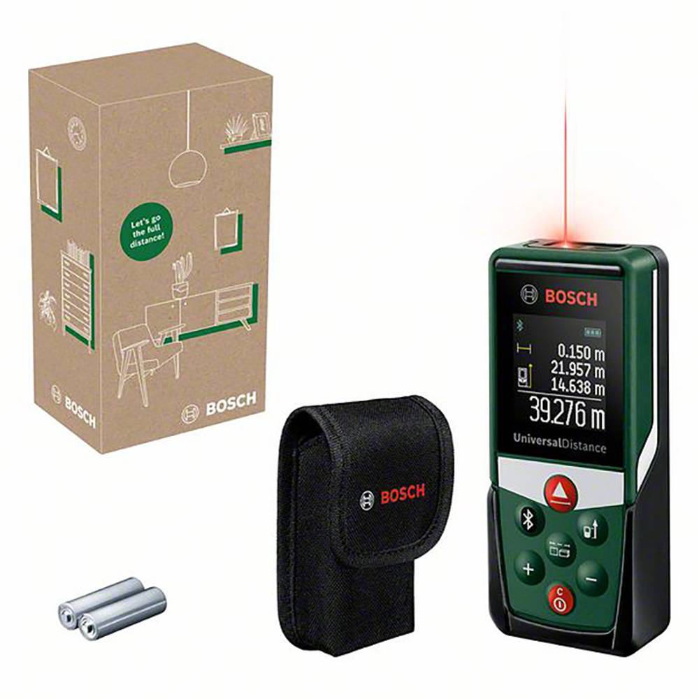 Bosch UniversalDistance 40C - Laserafstandmeter - Inclusief Batterijen en opbergetui