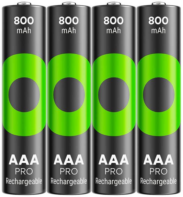 GP ReCyko Pro Oplaadbare AAA batterij (potlood) NiMH 800 mAh 1.2 V 4 stuk(s)