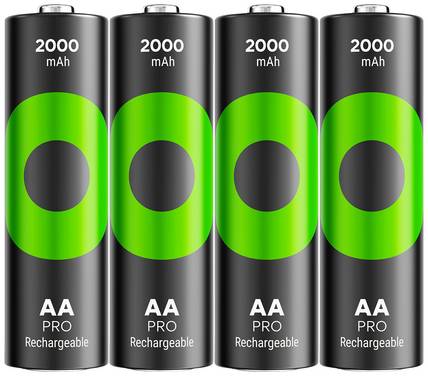 GP ReCyko Pro Oplaadbare AA batterij (penlite) NiMH 2000 mAh 1.2 V 4 stuk(s)