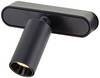 Brilliant Click&Shine Tube Spot LED-railspot 5 W LED-module Zwart