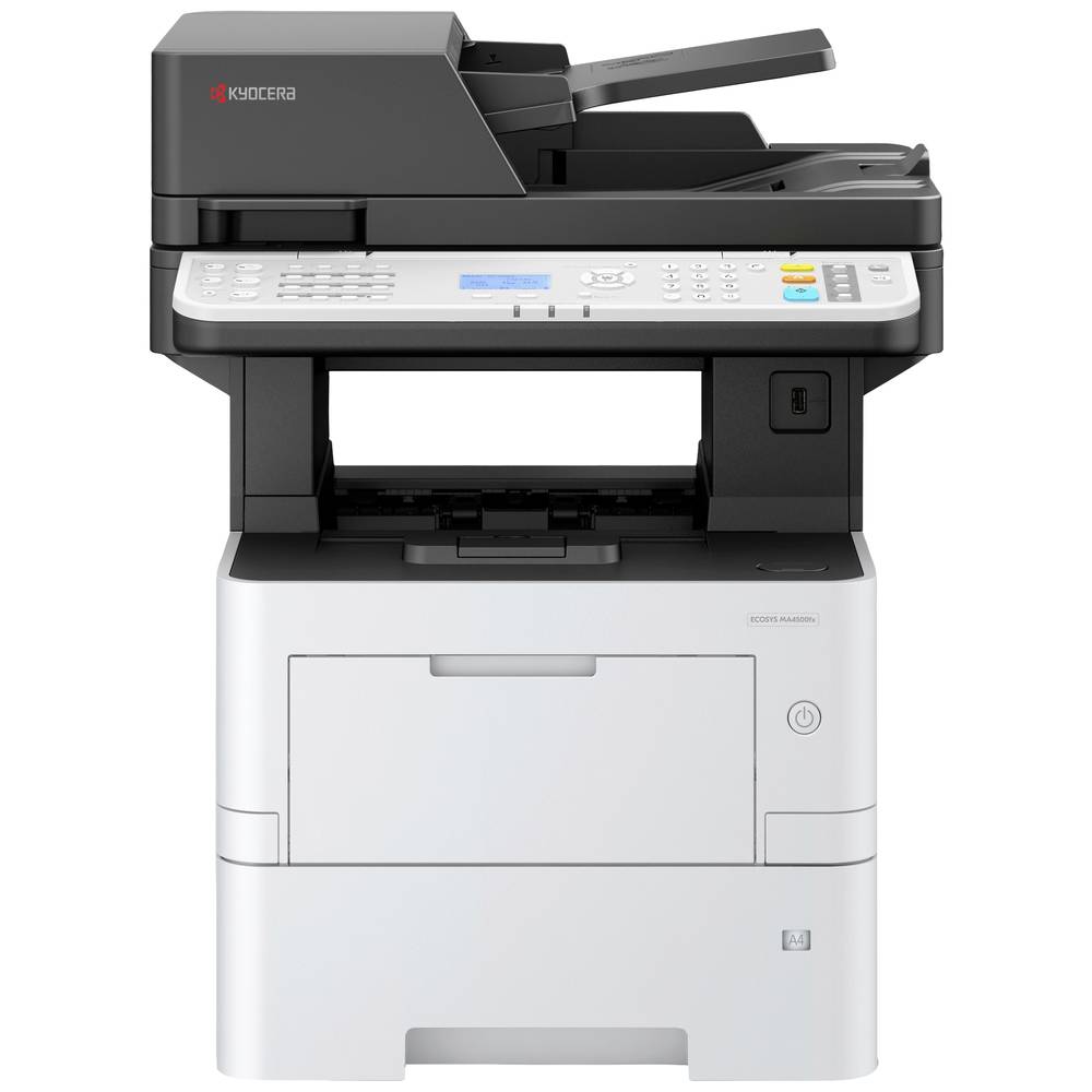 Kyocera ECOSYS MA4500fx Multifunctionele laserprinter (zwart-wit) A4 Printen, scannen, kopiëren, fax