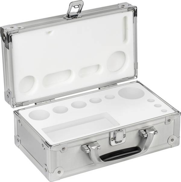 Kern 313-040-600 Aluminium gewichtetui 313-040-600, voor nominale waarden 1 mg - 200 g, voor klassen E1 - M1, voor model knop/compact