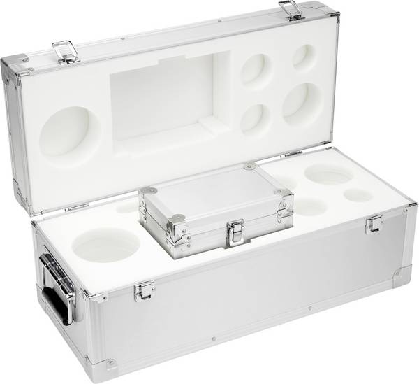 Kern 314-090-600 Aluminium gewichtetui 314-090-600, voor nominale waarden 1 g - 10 kg, voor klassen E1 - M2, voor model knop/compact