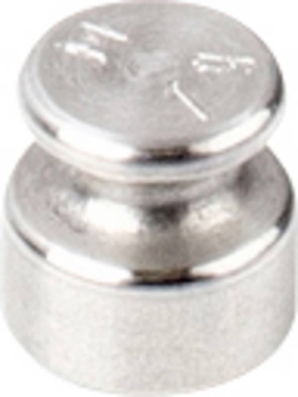 Kern 357-01 Testgewicht 357-01, OIML-klasse M2, nominale waarde 1 g, knop, roestvrij staal fijngedraaid (OIML)