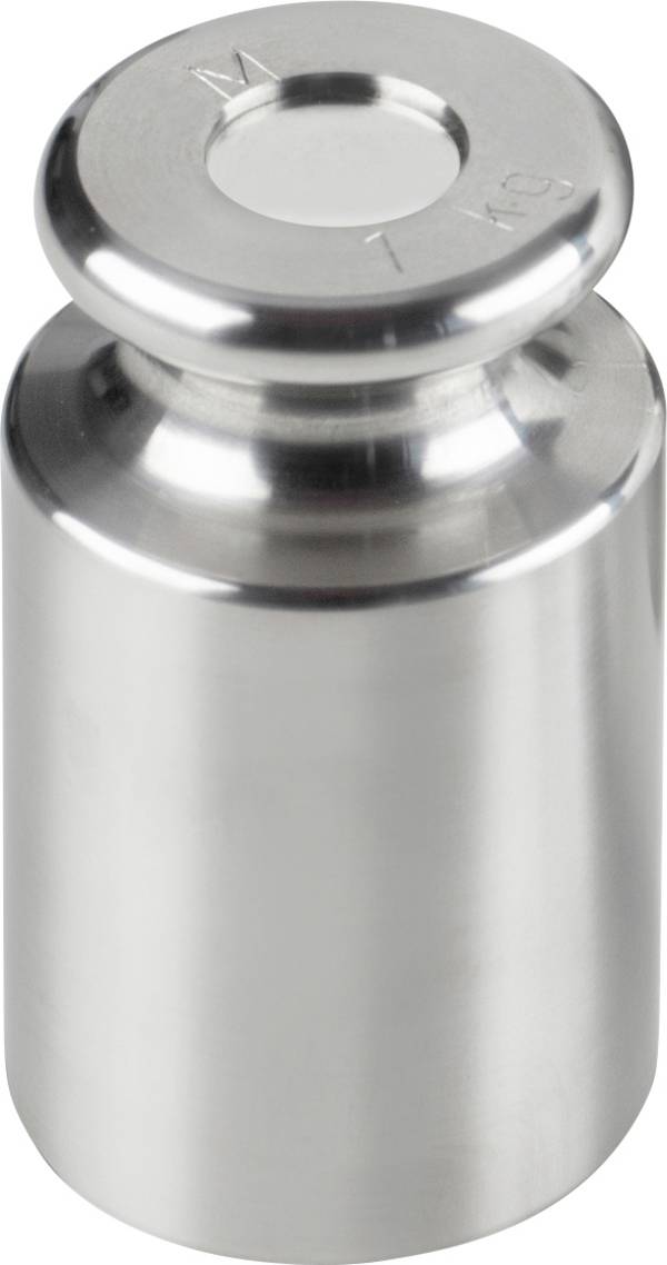 Kern 357-11 Testgewicht 357-11, OIML-klasse M2, nominale waarde 1 kg, knop, roestvrij staal fijngedraaid (OIML)