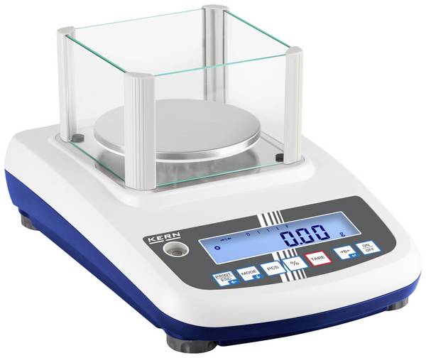 Kern PFB 600-3 Precisie weegschaal  Weegbereik (max.) 600 g Resolutie 0.001 g werkt op stekkernetvoeding