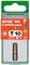 'SPAX T-STAR plus Bit', maat T10, lengte 25mm, 1/4" binnenzesskant. Verpakt in een kunststof doos met groene ophanger.