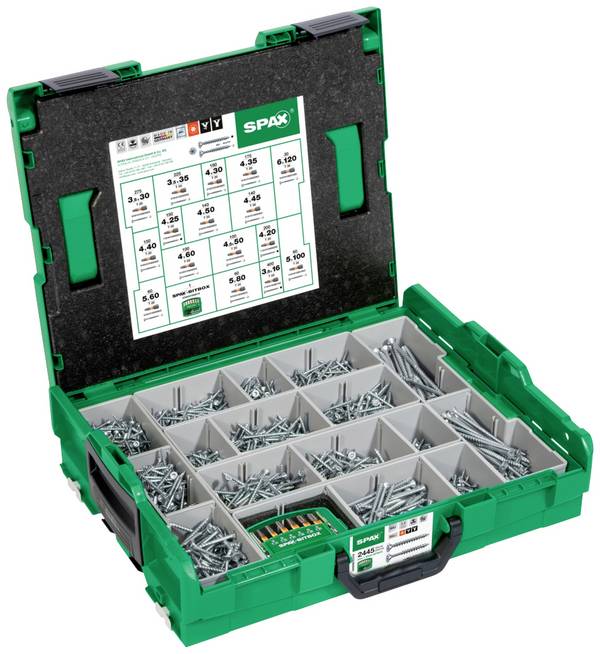 SPAX  5000009161019 Combi-schroeven assortiment 1 set(s)