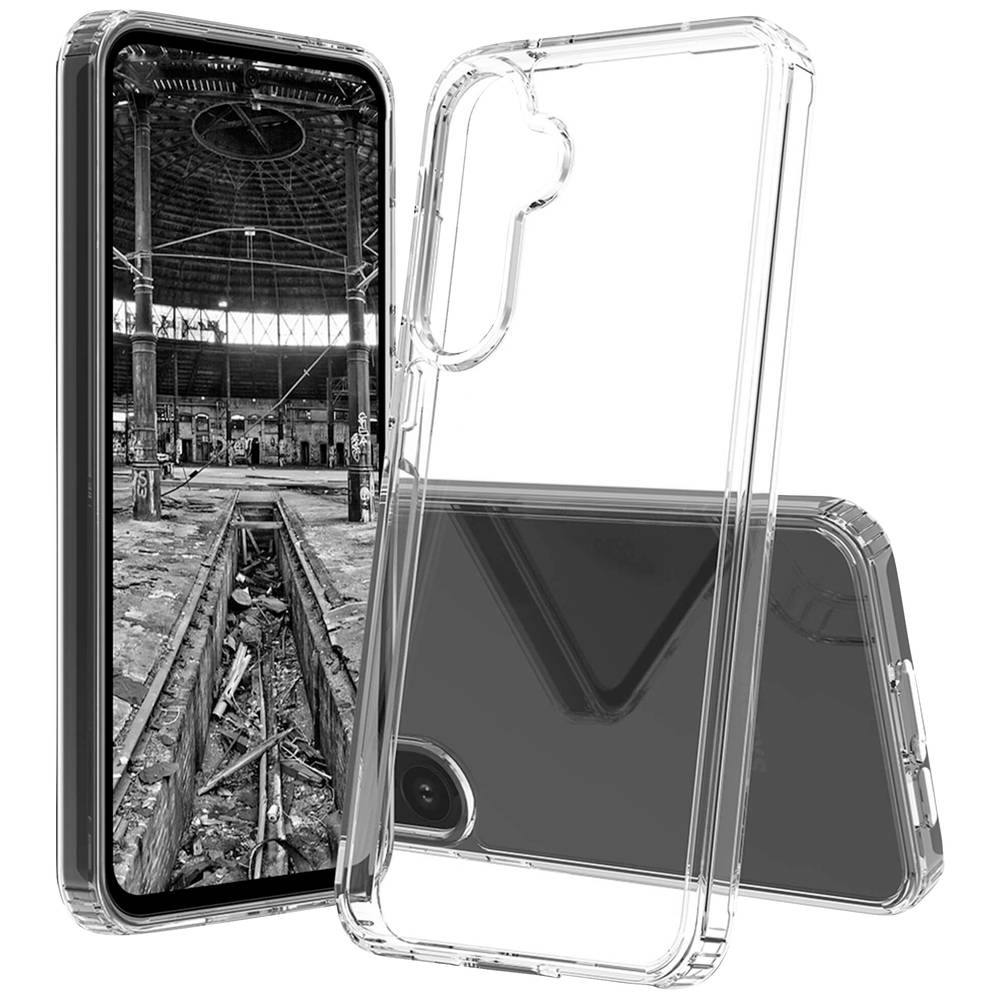 JT Berlin Pankow Clear Backcover Samsung Galaxy A55 5G Transparant Stootbestendig