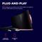 'Plug & Play': Een apparaat met eenvoudige aansluiting: Audio via 3,5-mm-AUX-kabel en stroomvoorziening via USB-kabel.
