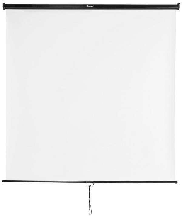 Hama  00021576 Oprolbaar projectiescherm 175 x 175 cm Beeldverhouding: 1:1