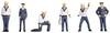 NOCH 36046 N Matrozen figuren Geverfd, Staand