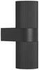 Nordlux Kyklop Ripple 2318051003 Wandlamp GU10 Zwart