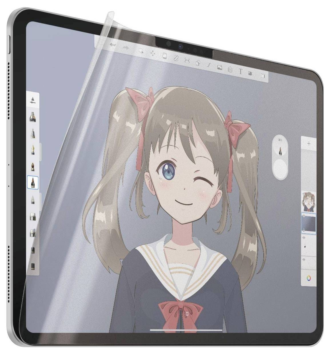 PanzerGlass Ultra-Wide Fit 2832 Screenprotector (glas) Apple IPad Pro 11" (2018), iPad Pro 11" 2e Gen, 2020), iPad Pro 1-0