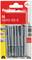 'Fischer Nylon-plug N 5x50 /25 S, 20 stuks, geschikt voor 20 kg belasting. Nylon-kwaliteit, diameter 5 mm, lengte 50 mm, 14 kg in beton.'