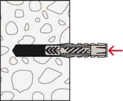 Fischer 090876 UX 14 x 75 S K NV Universele pluggen 75 mm 1 set(s)-5
