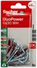 Fischer 535000 DuoPower 6 x 30 WH K NV Pluggenset 30 mm 6 mm 1 set(s)