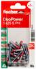 Fischer 535478 DuoPower 5 x 25 S PH K NV Plug 25 mm 5 mm 1 set(s)