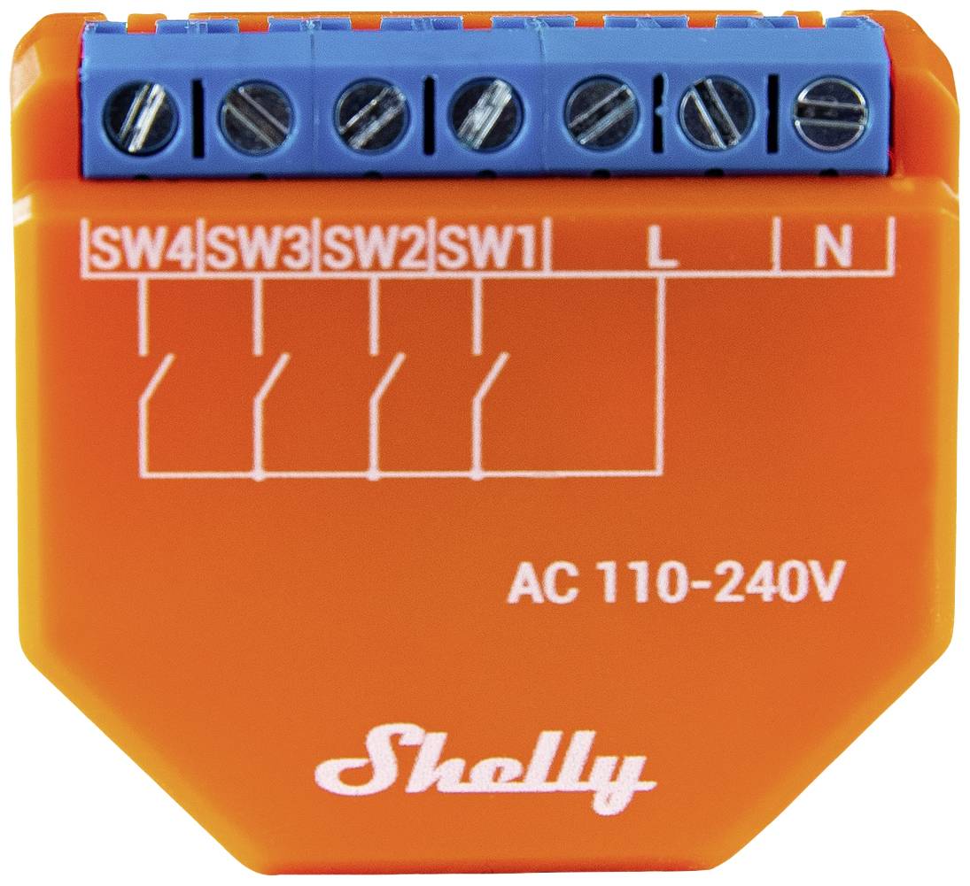 Shelly Shelly Qubino Wave i4 Scenariomodule Z-Wave
