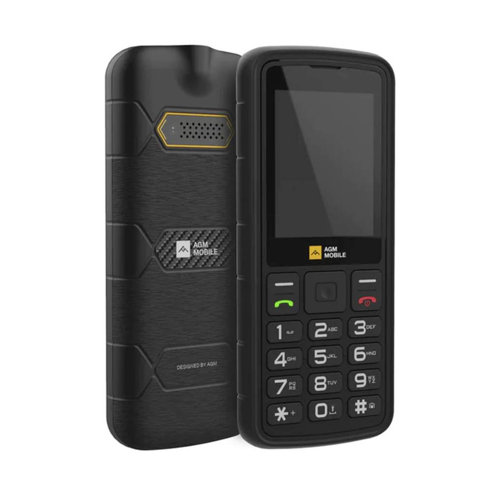 AGM Mobile M9 (2G) Outdoor telefoon Zwart