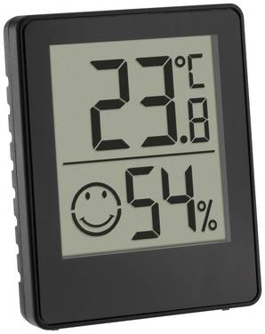 TFA Dostmann Digitales Thermo-Hygrometer 30.5039.01.03 Thermo- en hygrometer Zwart