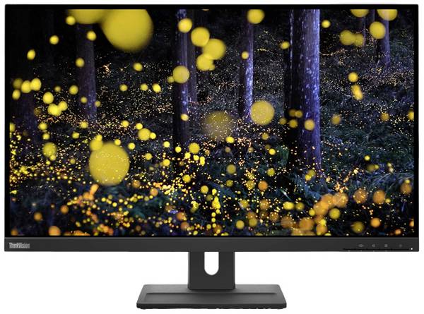 Lenovo ThinkVision E27q-20 LED-monitor  Energielabel F (A - G) 68.6 cm (27 inch) 2560 x 1440 Pixel 16:9 6 ms HDMI, DisplayPort IPS LED