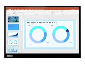 Conrad Lenovo ThinkVision M14d LED-monitor Energielabel C (A - G) 35.6 cm (14 inch) 2240 x 1400 Pixel 16:10 8 ms USB-C IPS LED aanbieding