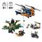 LEGO-set voor 8+ jaar, bestaande uit 881 onderdelen. Toont helikopter, dierfiguren en diverse scènes uit een wildlife-thema.