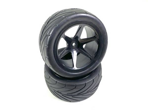 Absima 1:10 Buggy Complete wielen V-Line   2 stuk(s)