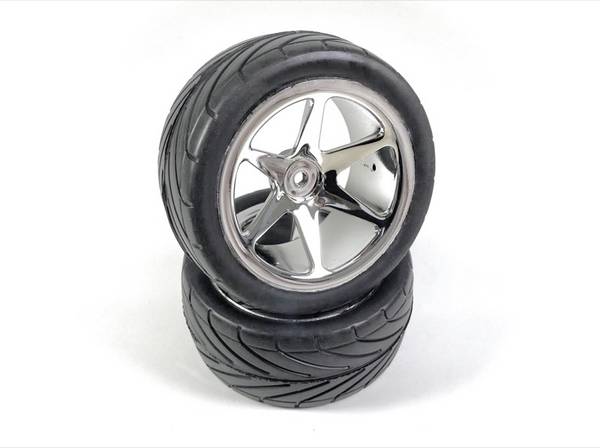 Absima 1:10 Buggy Complete wielen V-Line   2 stuk(s)