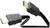Een zwarte HDMI-kabel met vergulde aansluitingen, weergegeven in een lus, benadrukt de stekker en kwaliteit.