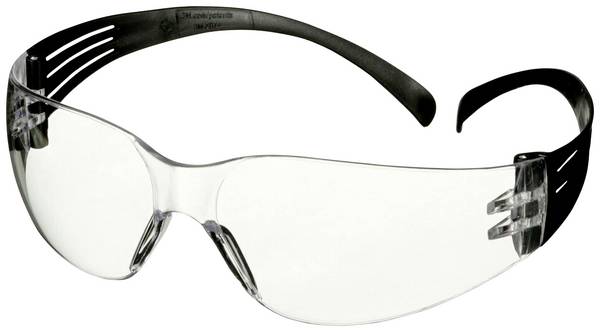 3M  SF101AF-BLK Veiligheidsbril Met anti-condens coating, Met anti-kras coating Zwart