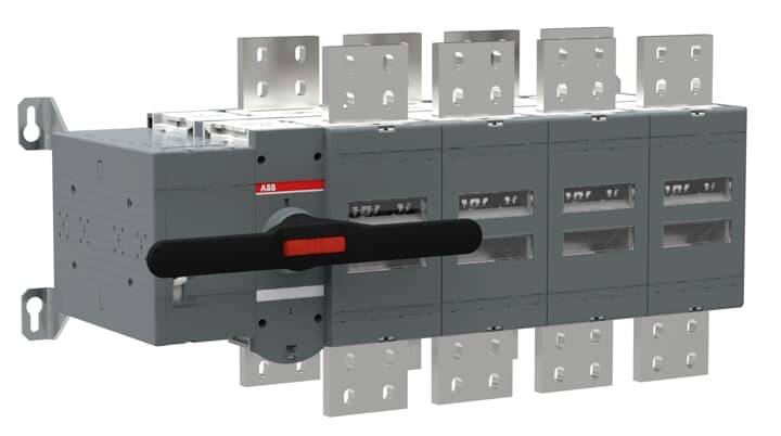 ABB OTM3200E4CM230C Omkeerschakelaar Met aansluitkabel 3200 A Zwart 1 stuk(s)