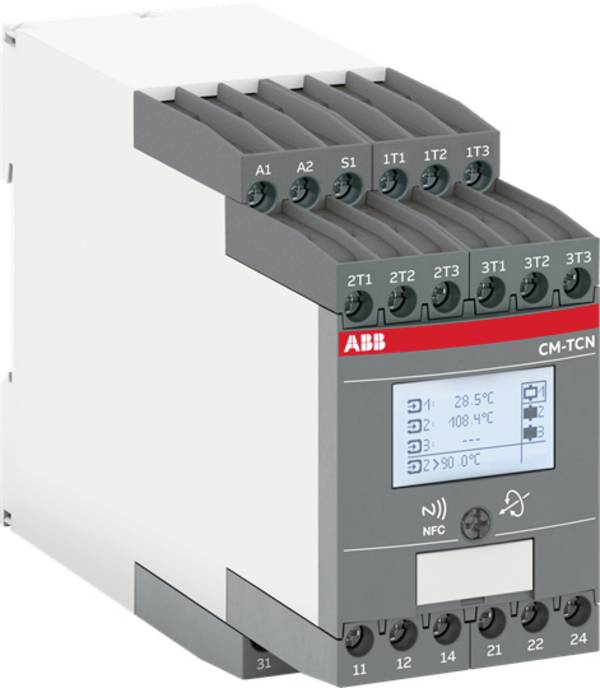 ABB CM-TCN.011S Bewakingsrelais 24 - 240 V/AC 3x wisselcontact 1 stuk(s)