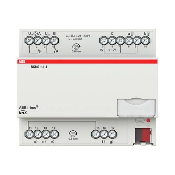 ABB KNX 2CDG110222R0011 I/O-module    BCI/S1.1.1