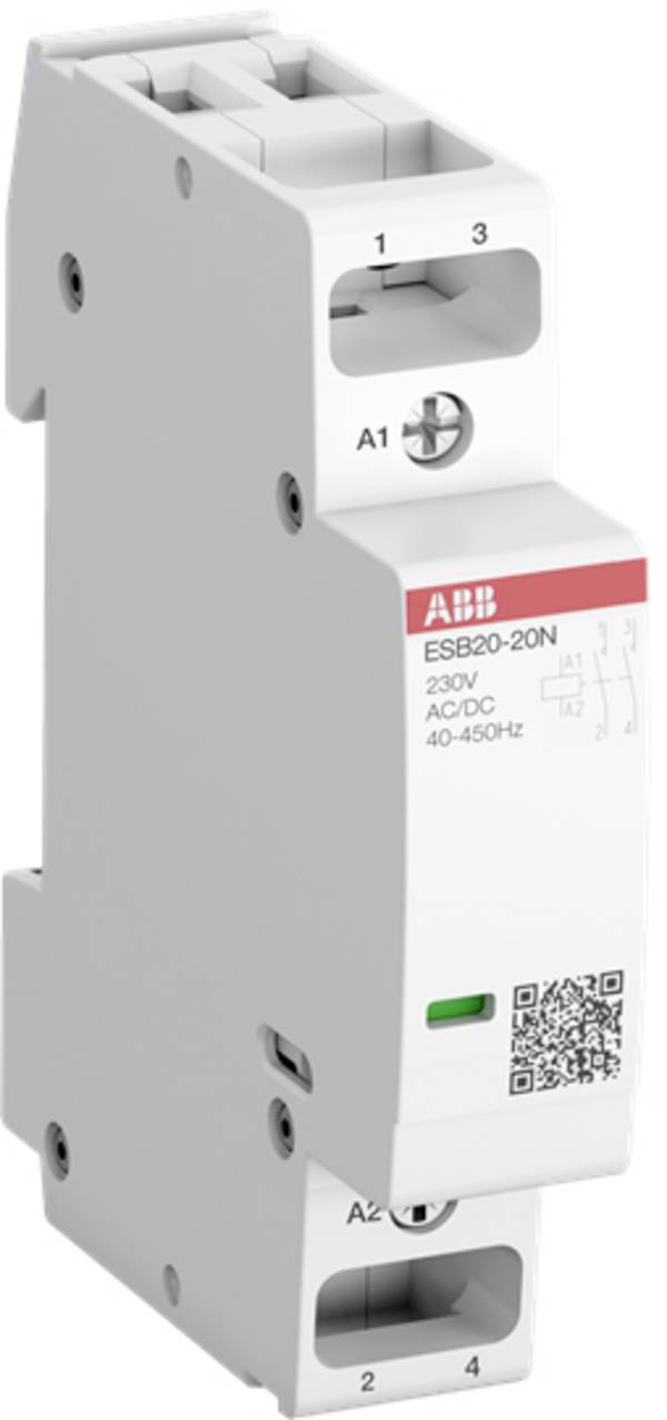 ABB ESB20-20N-01 Installatiezekeringautomaat 2x NO 220 V, 250 V 1 stuk(s)