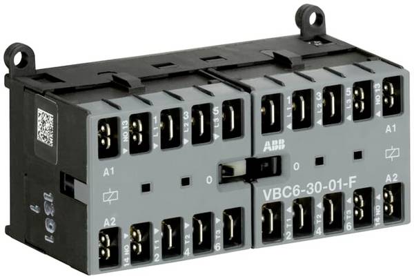 ABB VBC6-30-01-F-01 Keerschakelaar 3x NO 4 kW 1 stuk(s)